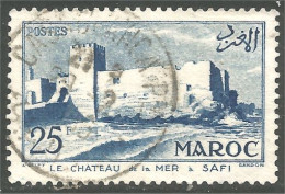 XW01-2567 Maroc Chateau De La Mer Safi Sea Castle - Used Stamps