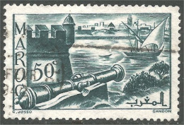XW01-2563 Maroc Remparts Salé Battlements Fortifications Canon Cannon - Used Stamps