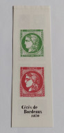 Carnet N° C 1527       Cérès De Bordeaux 1870-2020  -  Neuf - Unused Stamps