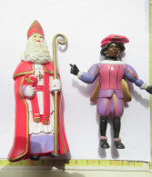 LADE 11 - SINT NIKOLAAS EN ZWARTE PIET - SAINT NIKOLAAS ET PIET NOIR - Giocattoli Antichi