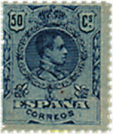 210164 HINGED ESPAÑA 1909 ALFONSO XIII - ...-1850 Prefilatelia