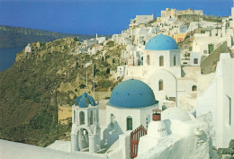 GRECE - Santorin - Théra - Vue Générale - Carte Postale - Greece