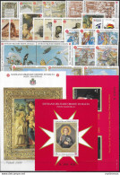 1999 SMOM Complete Year 28v.+3MS MNH - Other & Unclassified