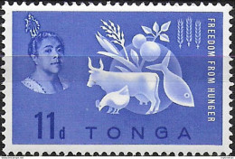1963 Tonga Freedom From Hunger 1v. MNH SG N. 128 - Andere & Zonder Classificatie