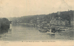 Postcard France Les Bords De La Seine Bellevue - Other & Unclassified