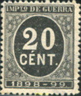 257978 HINGED ESPAÑA 1898 CIFRA - ...-1850 Prephilately