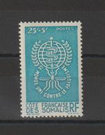 Cote Des Somalis 1962 Paludisme 304, 1 Val ** MNH - Neufs