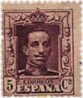 210211 HINGED ESPAÑA 1922 ALFONSO XIII - ...-1850 Voorfilatelie