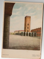 CARTOLINA ITALIA ROMA POMEZIA COMUNE E PORTICI ILLUSTRATORE DANDOLO BELLINI Italy Signed Postcard ITALIEN Ansichtskarten - Autres & Non Classés