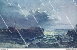 Bv248 Cartolina Malta Scene Of St.pauls Wreck - Sonstige & Ohne Zuordnung