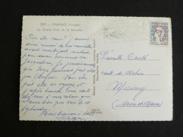 CHARMES - VOSGES - FLAMME SUR MARIANNE COCTEAU - LE GRAND PONT ET LA MOSELLE - Mechanical Postmarks (Advertisement)