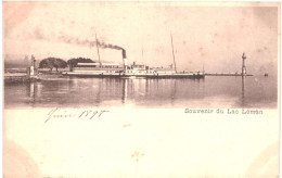 CPA Carte Postale Suisse Souvenir Du Lac Léman   VM81091ok - Other & Unclassified