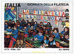 90858 MNH ITALIA 2001 DIA DE LA FILATELIA - ...-1850 Préphilatélie