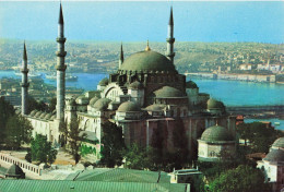 TURQUIE - Istanbul - Mosquée De Soliman Le Magnifique Et La Corne D'Or - Carte Postale - Turkije