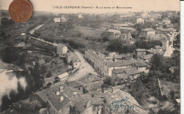 86 - Carte Postale Ancienne De L'Ile Jourdain    Vue Aérienne - L'Isle Jourdain