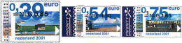 86209 MNH HOLANDA 2001 EL EURO - ...-1852 Préphilatélie