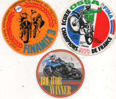 Autocollants MOTOS - Stickers