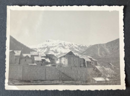 PHOTO ORIGINALE 1936 , Saint Etienne De Tinée, Alpes-Maritime 6 Cm X 9 Cm ( RefD21 ) - Lieux