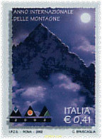 88487 MNH ITALIA 2002 AÑO INTERNACIONAL DE LAS MONTAÑAS - 1. ...-1850 Prefilatelia