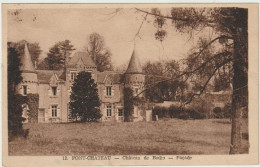 CPA - 44 - PONTCHATEAU - Château De BODIO - Façade - Vers 1930 - Pontchâteau