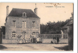 CPA 50 Carquebut L'école Des Filles - Other & Unclassified