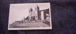 CARROZZE SANTUARIO DI GIBILMANNA- PROSPETO DELLA CHIESA- 1941- FORMATO PICCOLO NON VIAGGIATA - Palermo