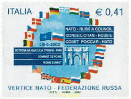 99115 MNH ITALIA 2002 CIMERA DE LA OTAN - ...-1850 Voorfilatelie