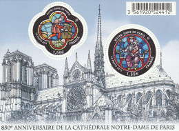 France 2013 850è Anniversaire De La Cathédrale Notre Dame De Paris Bloc Feuillet N°f4714 Neuf** - Neufs