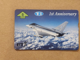 United Kingdom-(BTG-515)-TCI-(4)-1st Anniversary-(537)(5units)(505C)(tirage-1.000)-price Cataloge-20.00£-mint - BT Edición General