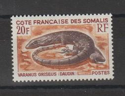 Cote Des Somalis 1967 Varan 328, 1 Val ** MNH - Unused Stamps