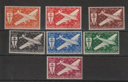 Cote Des Somalis 1943 Série Londres PA 1 à 7, 7 Val ** MNH - Unused Stamps