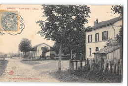 CPA 52 Longeville Sur La Laine La Gare - Andere & Zonder Classificatie