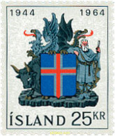 101147 MNH ISLANDIA 1964 20 ANIVERSARIO DE LA REPUBLICA - Verzamelingen & Reeksen