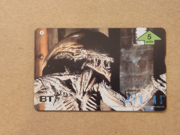 United Kingdom-(BTG-532)-Aliens 1-(539)(5units)(505D)(tirage-2.000)-price Cataloge-15.00£-mint - BT Emissioni Generali