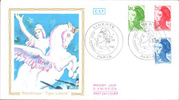 FDC 1985 LIBERTE DE GANDON - 1980-1989