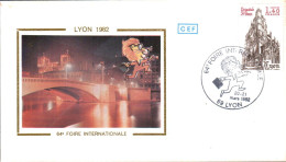 64 EME FOIRE INTERNATIONALE DE LYON 1982 - Matasellos Provisorios