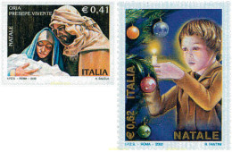 106737 MNH ITALIA 2002 NAVIDAD - ...-1850 Voorfilatelie