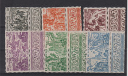 Cote Des Somalis 1946 Tchad Au Rhin PA 14-19, 6 Val ** MNH - Unused Stamps