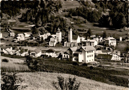 Susch (Grb.) (4897) * 31. 7. 1963 - Hotel-Stempel "Post Hotel Rhätia, Engadin" - Zernez