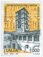 124676 MNH ITALIA 1996 5 CENTENARIO DE LA CONSAGRACION DE LA ABADIA IMPERIAL DE FARFA - ...-1850 Préphilatélie