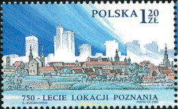 127731 MNH POLONIA 2003 750 ANIVERSARIO DE LA CIUDAD DE POZNAN - Ongebruikt