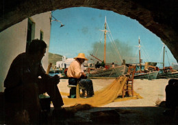 CPM - PAROS - NAOUSSA - Coin Pittoresque Pêcheurs Au Travail ... - Griekenland