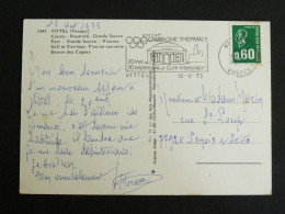 VITTEL - VOSGES - FLAMME SUR MARIANNE Bequet - Multivues - Maschinenstempel (Werbestempel)