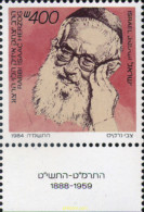 328324 MNH ISRAEL 1984 HOMENAJE AL RABINO ISAAC HERZOG - Otros & Sin Clasificación