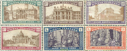 329576 HINGED ITALIA 1924 SELLOS CONMEMORATIVOS DEL AÑO SANTO 1925 - 1. ...-1850 Prephilately