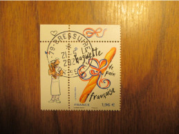 2024 La Baguette De Pain Française Oblitéré Cachet Rond 21/05/2024 - Used Stamps