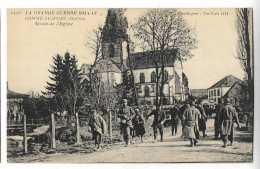 CPA 51 LA GRANDE GUERRE 1914-17 - SOMME-SUIPPES Route De L' Eglise - Sonstige & Ohne Zuordnung