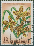 Singapore 1962 SG70 12c Orchid FU - Singapore (1959-...)