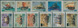 Cook Islands Penrhyn OHMS 1985 Sailing Craft And Ships SGO18-O28 MNH - Penrhyn