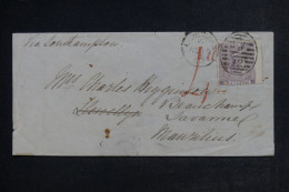 GRANDE BRETAGNE - Enveloppe De Londres Pour L'Île Maurice En 1863 - L 152517 - Storia Postale